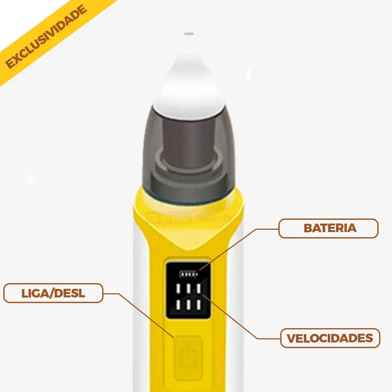 Aspirador Nasal Infantil - Recarregável - 6 Velocidades