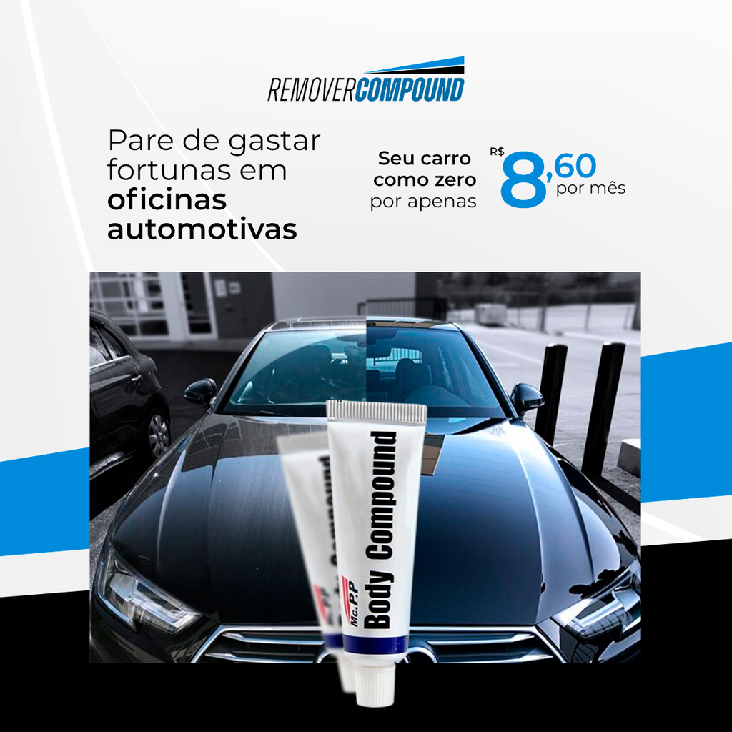 Remover Compound - Removedor de Arranhões de Carro