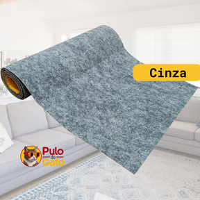 Arranhador Adesivo Protetor Sofá Cama - Carpete Premium Fixação Gold