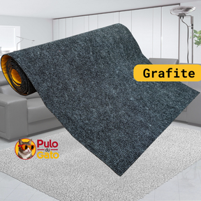 Arranhador Adesivo Protetor Sofá Cama - Carpete Premium Fixação Gold