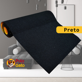 Arranhador Adesivo Protetor Sofá Cama - Carpete Premium Fixação Gold