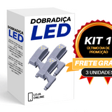 Dobradiça LED - Sensor Inteligente com Luz Led para Dobradiças