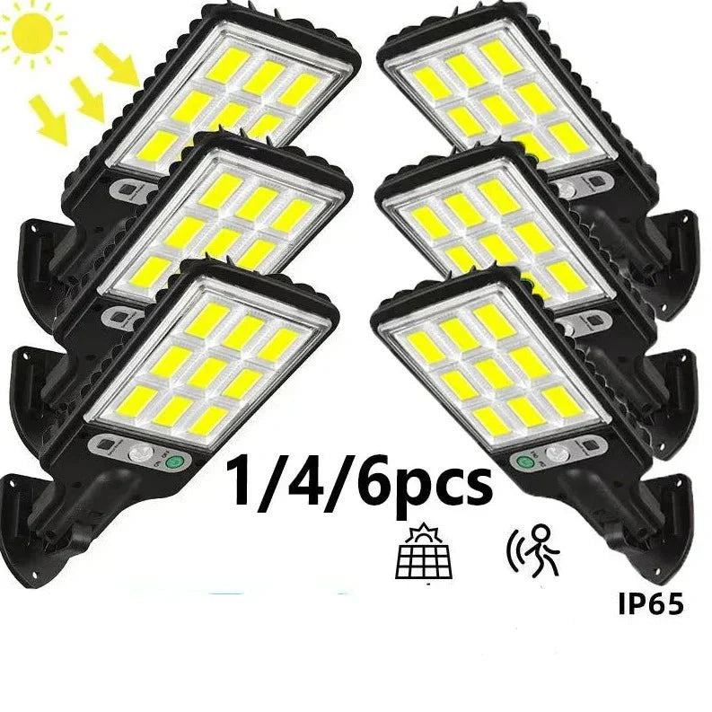 Pague 2 e leve 4 - Luz Solares com Sensor de Movimento