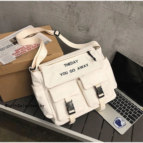 Bolsa Tiracolo Grande De Ombro Transversal De Tecido Para Viagem jorge