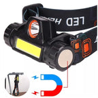 TechLaser - Lanterna de Cabeça para caminhada, camping etc