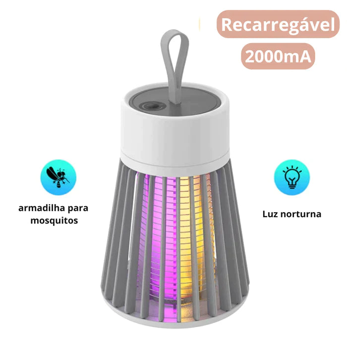 Lâmpada Repelente Elétrica Mosquito Killer