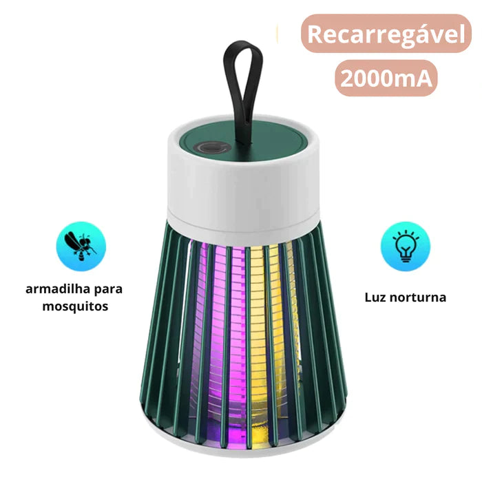 Lâmpada Repelente Elétrica Mosquito Killer