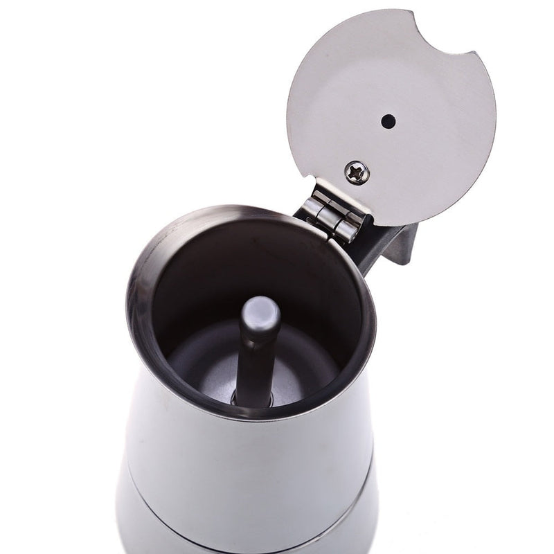 Cafeteira Inox 450ml para 9 xícaras