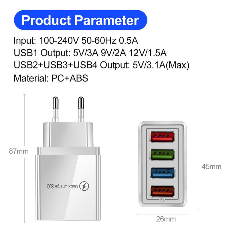 Carregador Universal Power Full 3.0