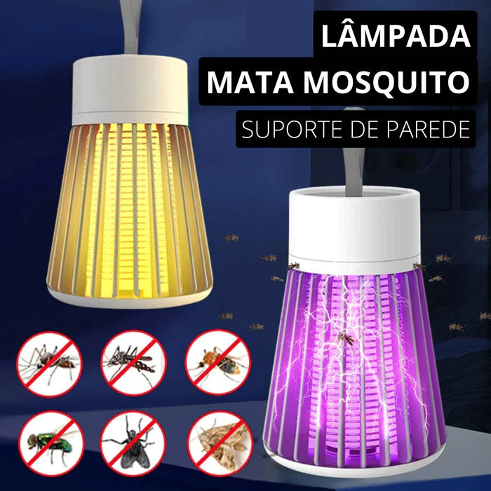 Lâmpada Repelente Elétrica Mosquito Killer